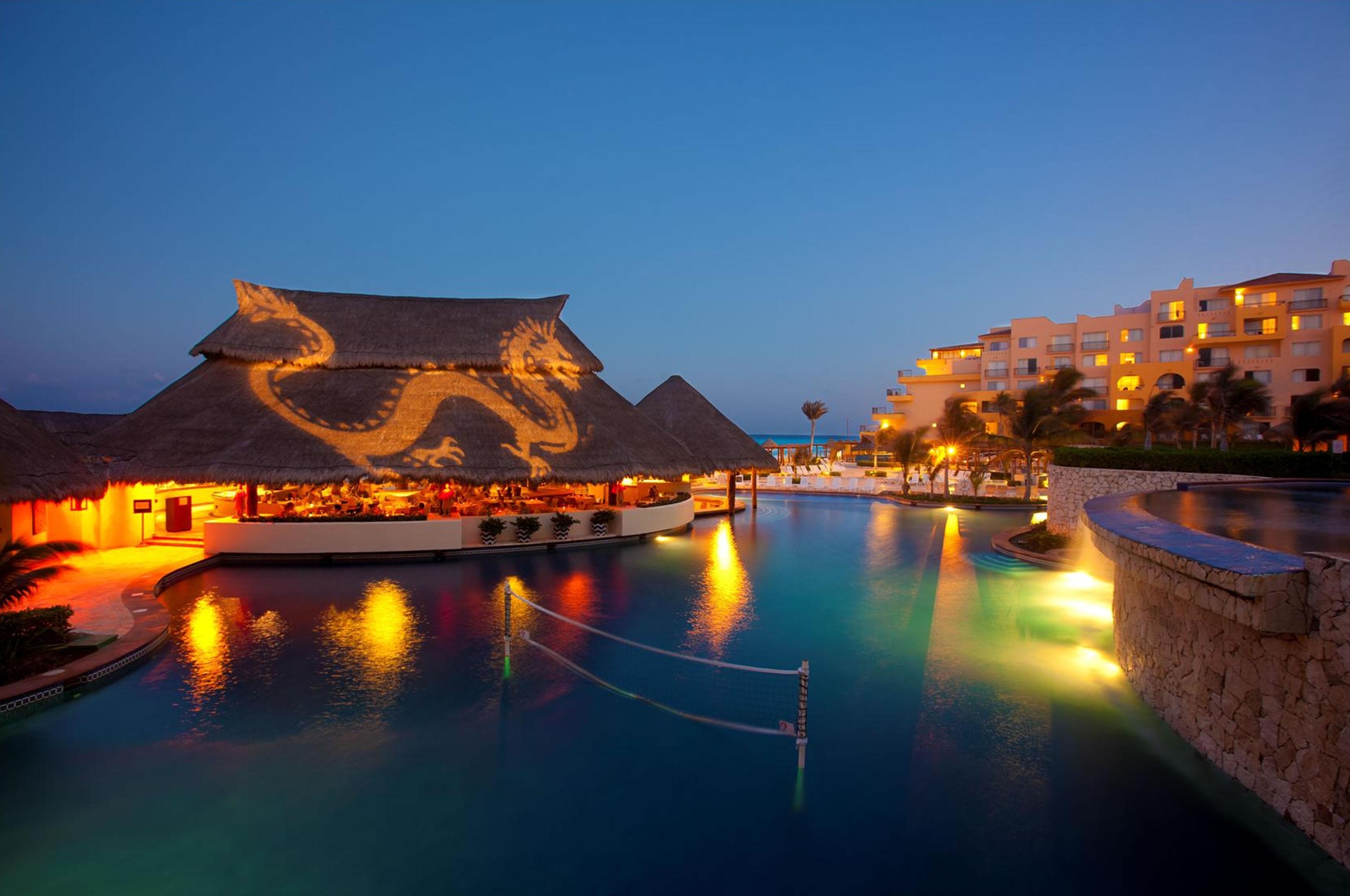 Fiesta Americana Condesa Cancún Restaurant billede Hard Rock Hotel